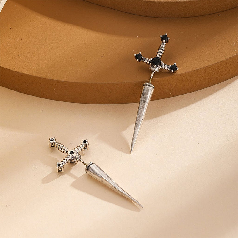 GOTHIC SWORD EARRINGS