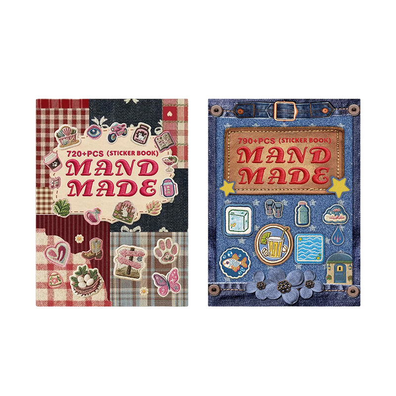 Faux embroidery stickers