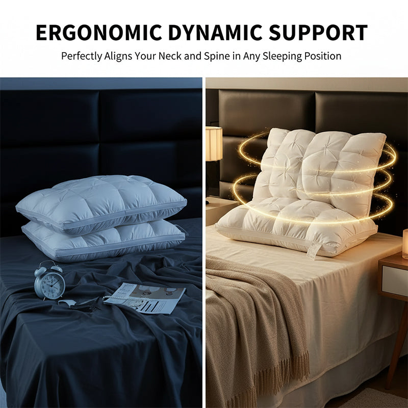 3D Bread Down Bed Pillows