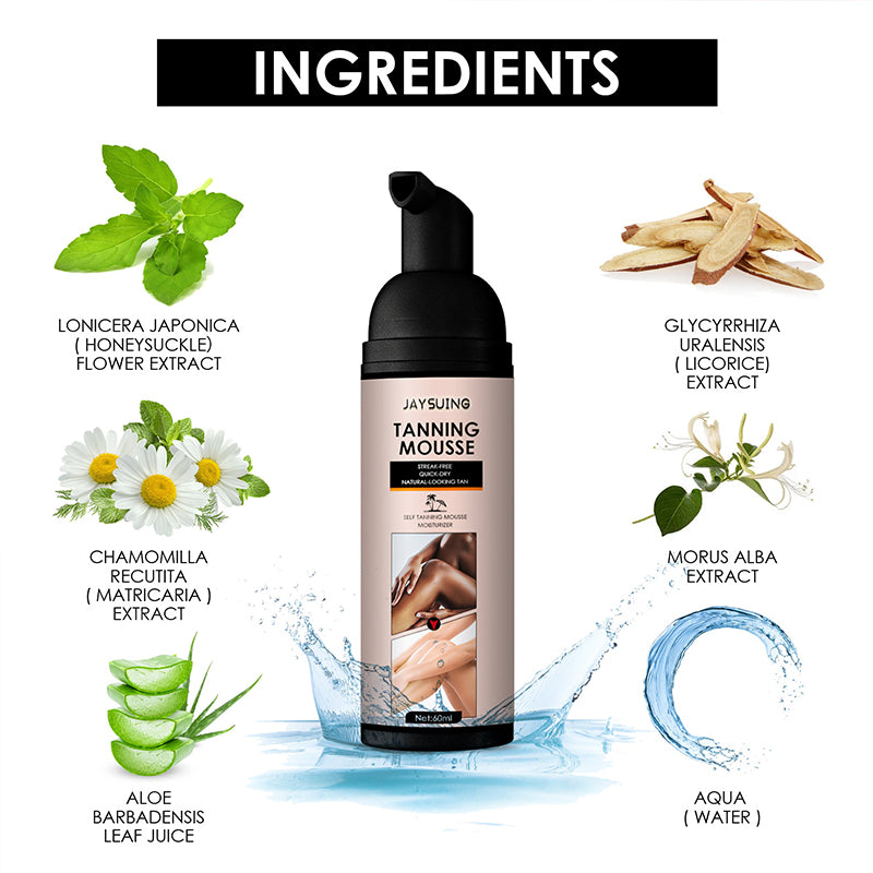 Color-correcting Moisturizing Tanning Mousse