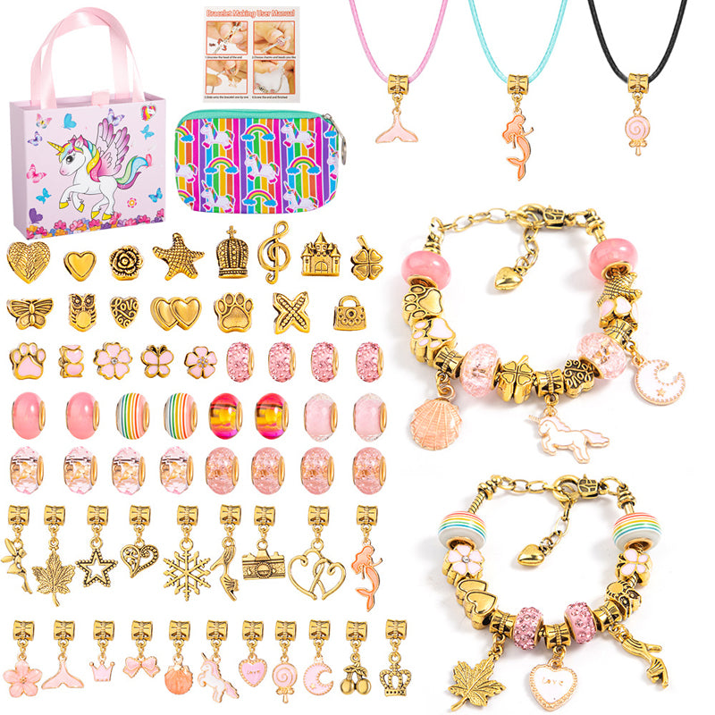 DIY Crystal Bracelet Set