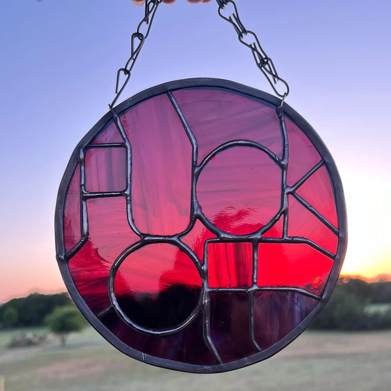 Stained Glass Hanging