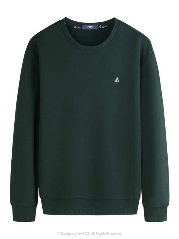 Solid Color Casual Pullover Top