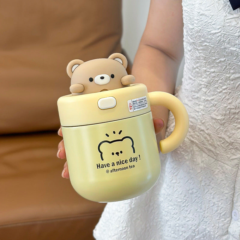 Bear Doll Insulated Water Cup