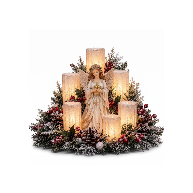Christmas Candle Holder Ornament