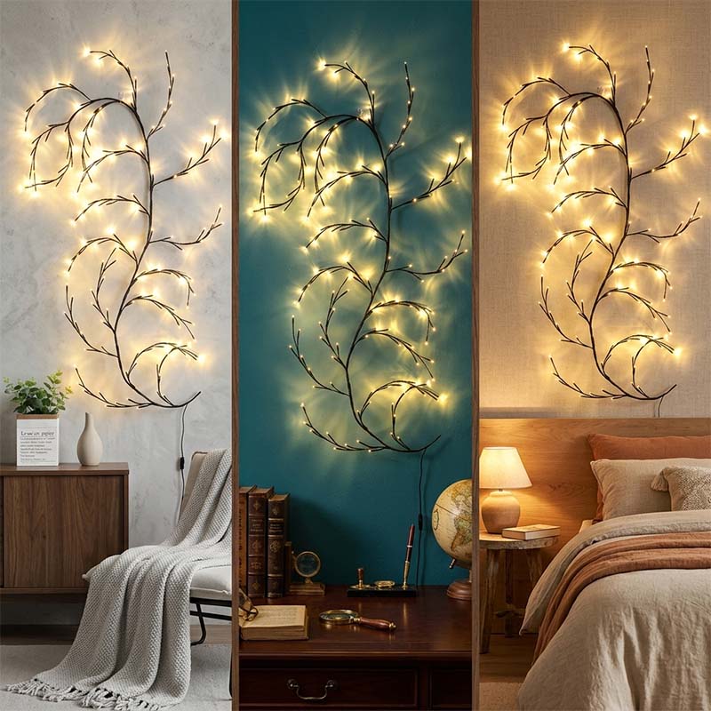 Enchanted Willow Vine Lights for Wall