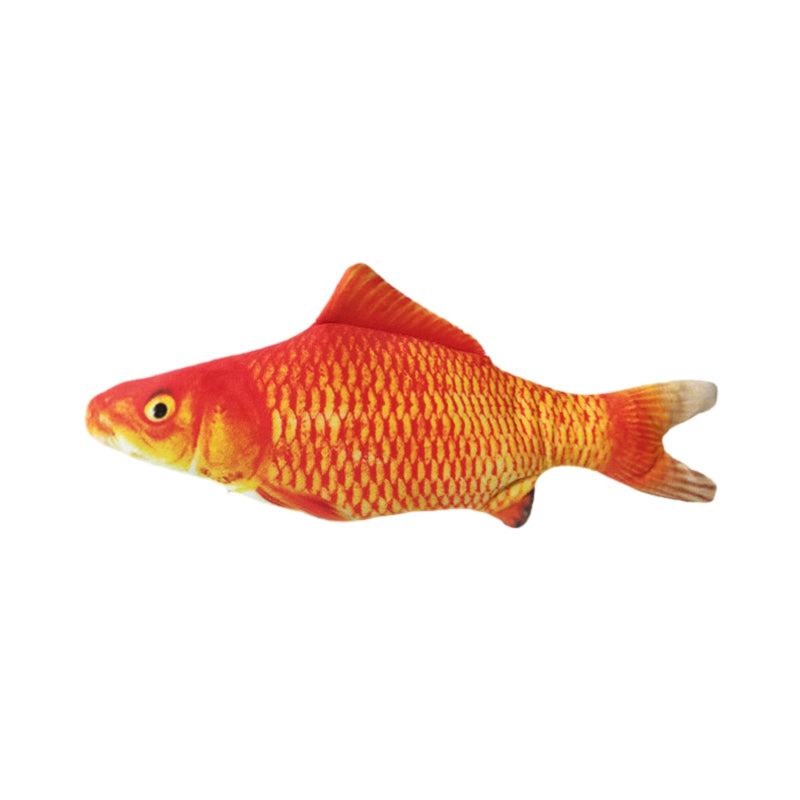 Plush Simulation USB Charging Cat Fish Toy