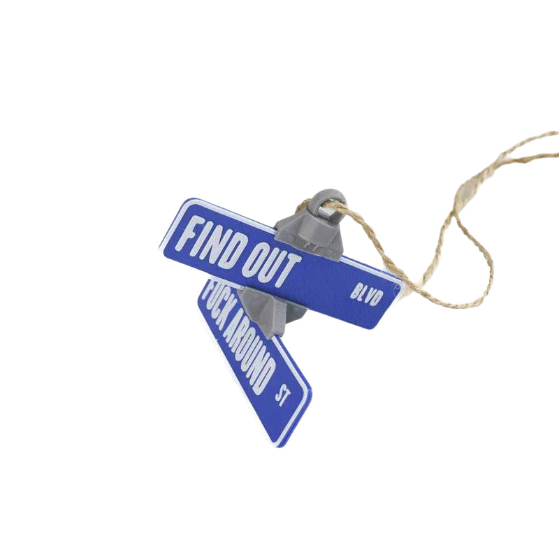 Funny Street Warning Sign Hanger