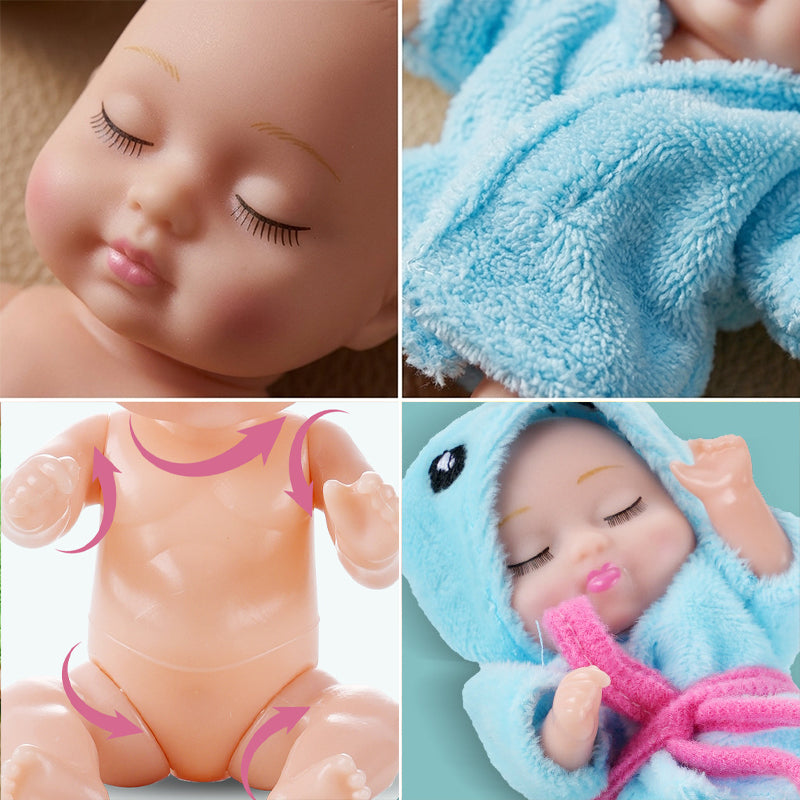 Mini bionic sleeping dolls