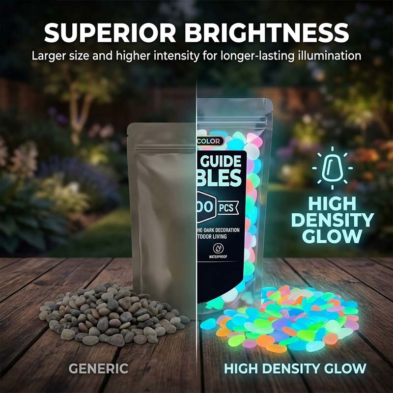 Glowing Pebbles
