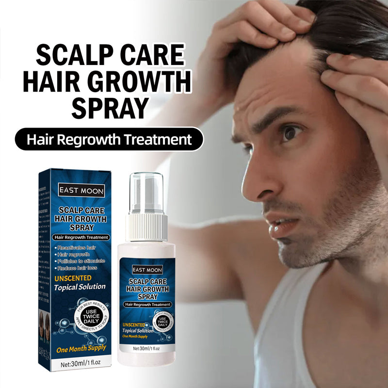 Scalp care hair growth spray