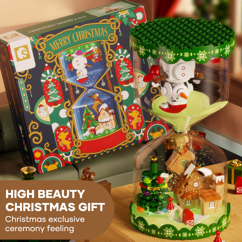 Christmas Hourglass Jigsaw Puzzle