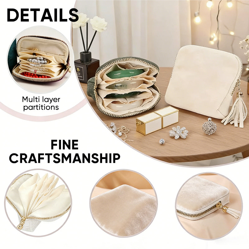 Mini Jewelry Organizer Pouch