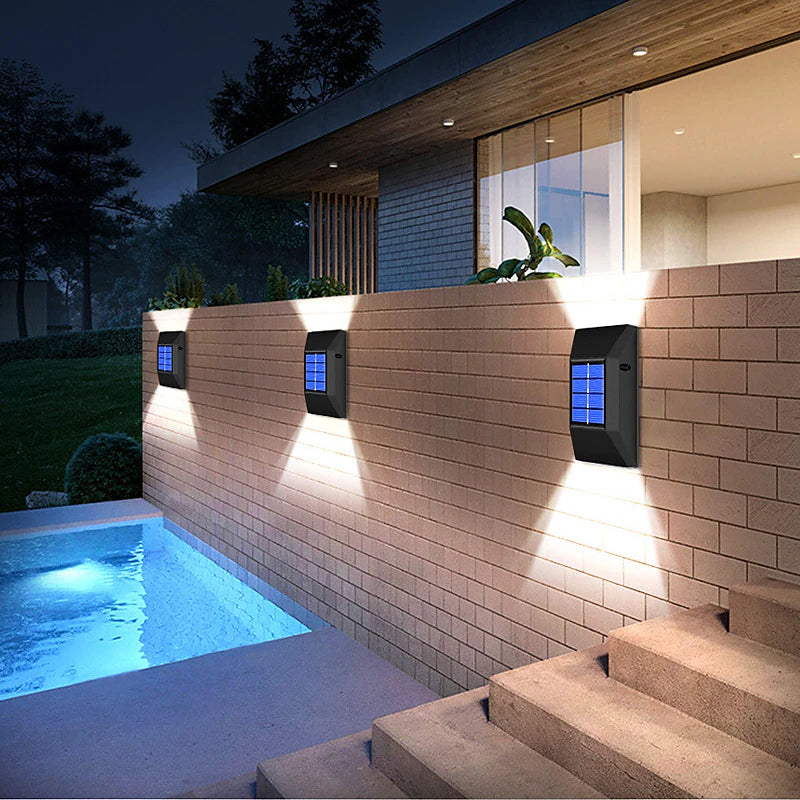 Outdoor Garden Decoration Fence Light（2 pcs）