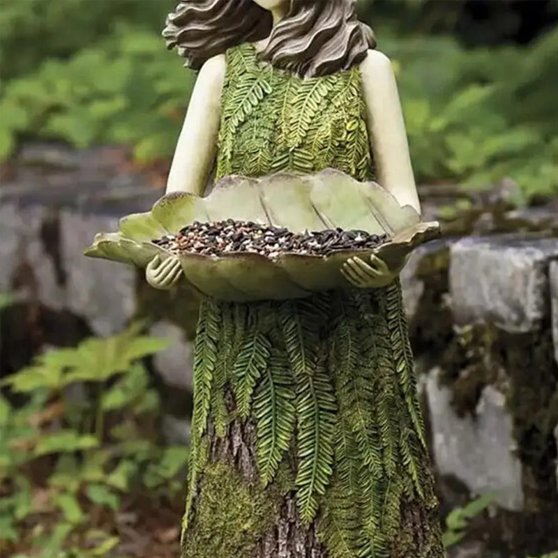 Forest Girl Bird Feeder