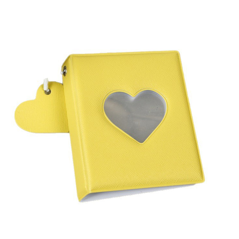 Heart-Shaped Mini Photo Album