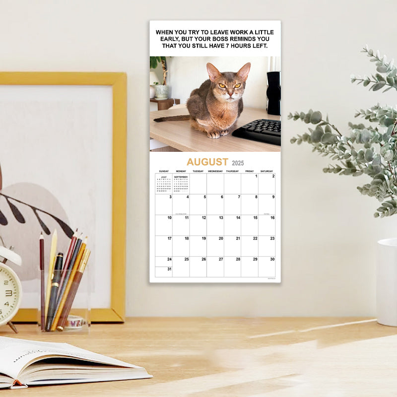 2025 Corporate Cats Wall Calendar