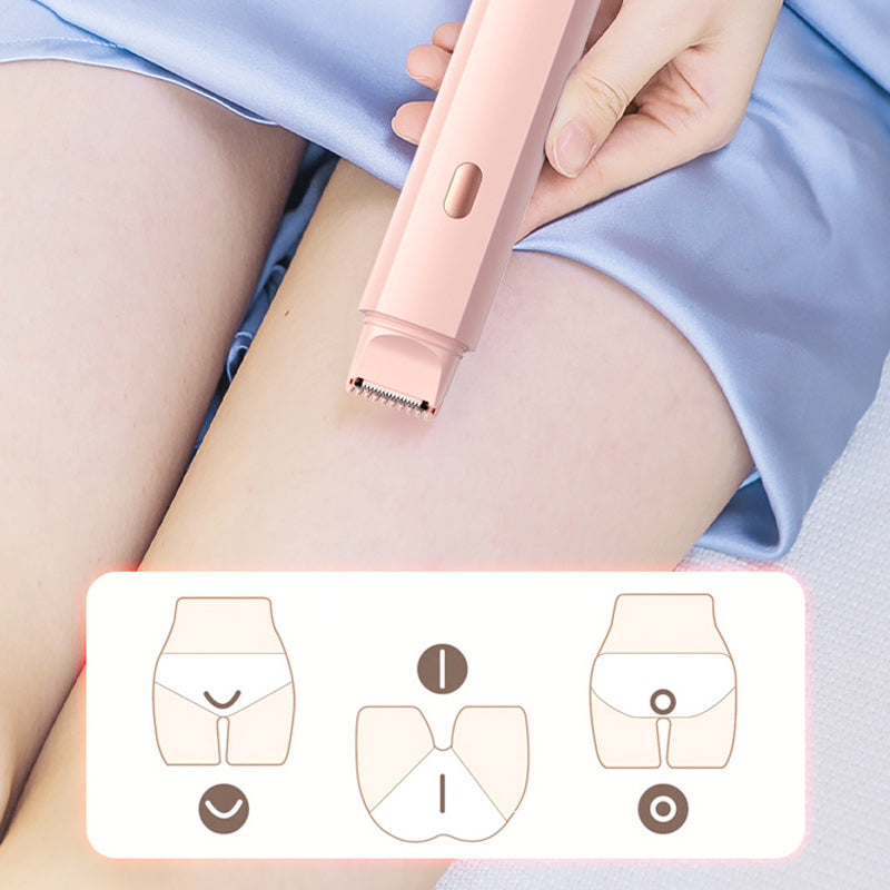Dual-Head Electric Hair Shaver