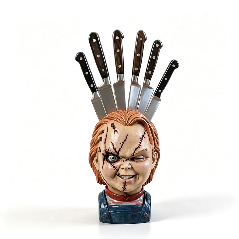 Horror Style Resin Knife Storage Holder