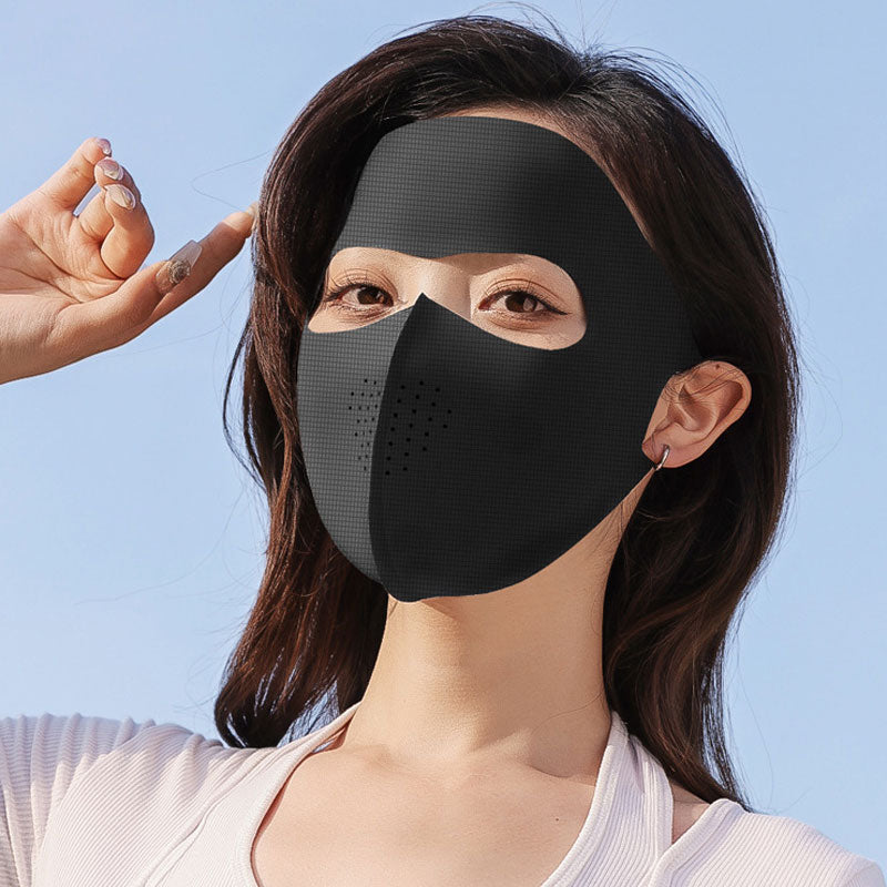 Hyaluronic Acid Ice-Cool Sun Protection Face Mask