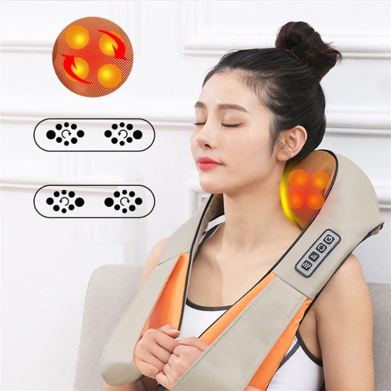Red Light Heating Kneading Shoulder Massager