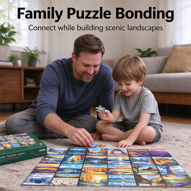 24 Mini Pack 1000 Pieces Jigsaw Puzzle