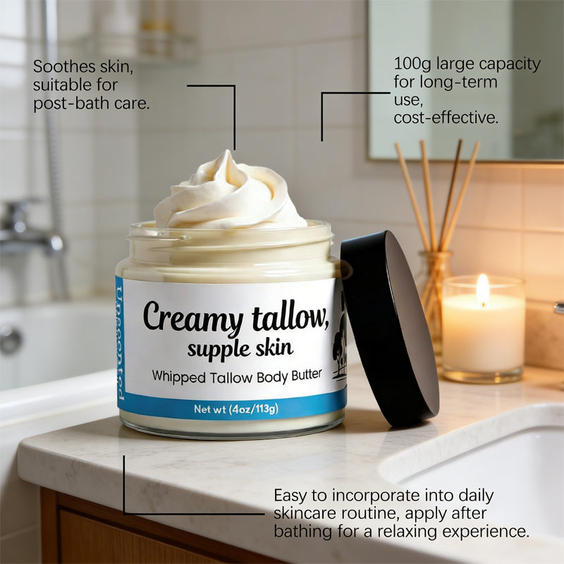 Whipped Tallow Body Butter – Hydrate & Soothe