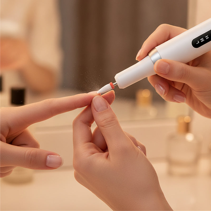 Portable Rechargeable Electric Nail Drill Kit