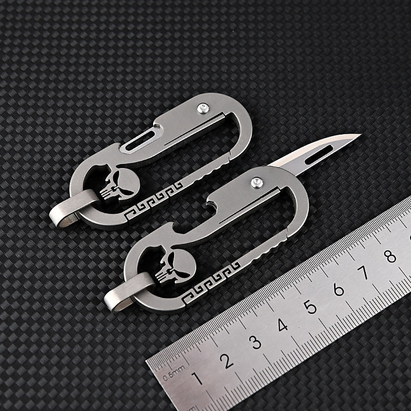Titanium Alloy Keychain