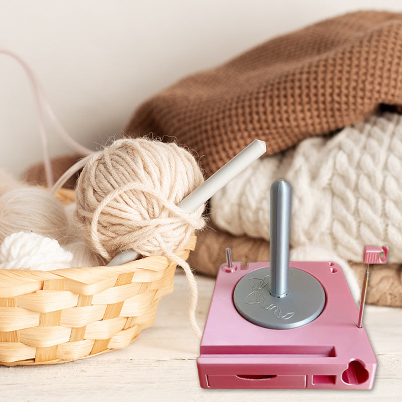 Portable Multi-Functional Yarn Spool Box