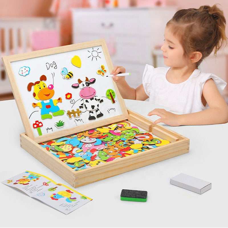 Magnetic Puzzles Children's Educational Brain Toy