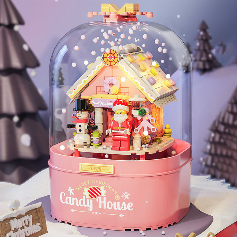 Snowy Christmas Music Box