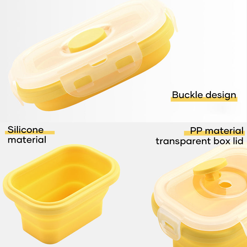 Collapsible Silicone Food Storage Container