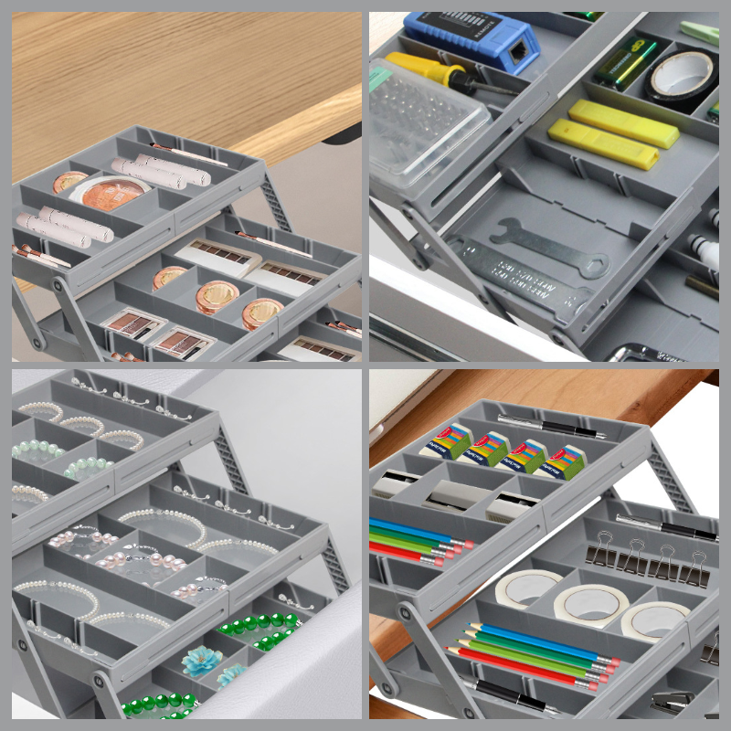 Multi-Level Drawer Organizer Expandable