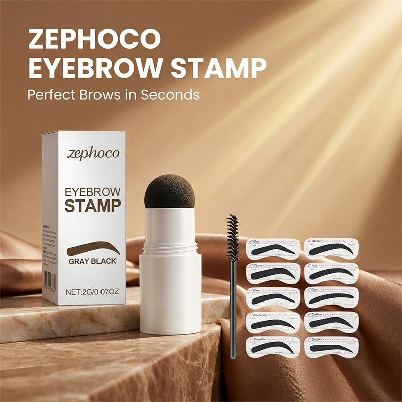 Eyebrow Stamp Stencil Kit