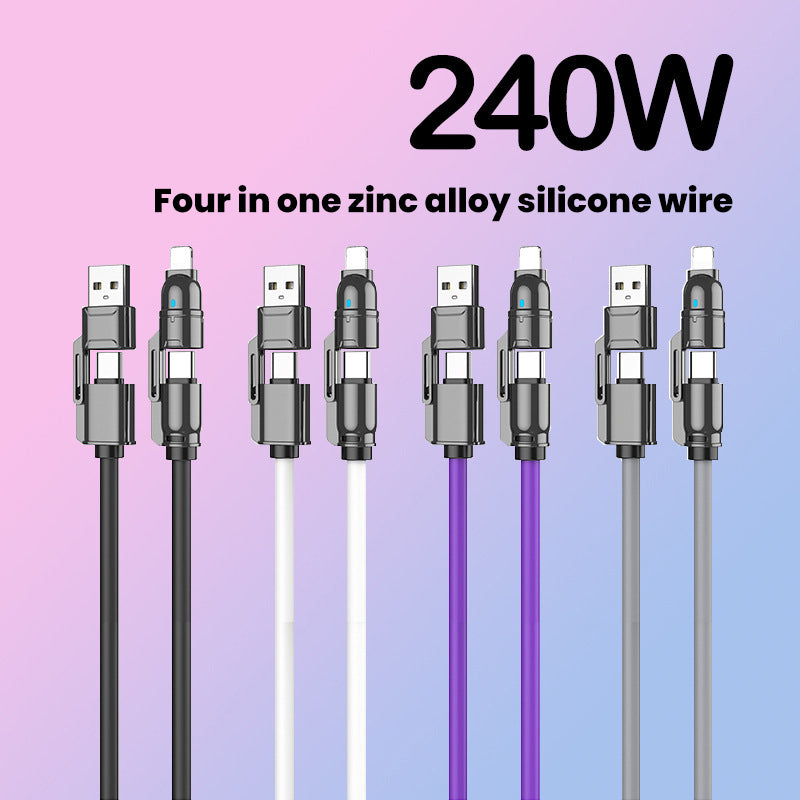 Two-in-two data cable