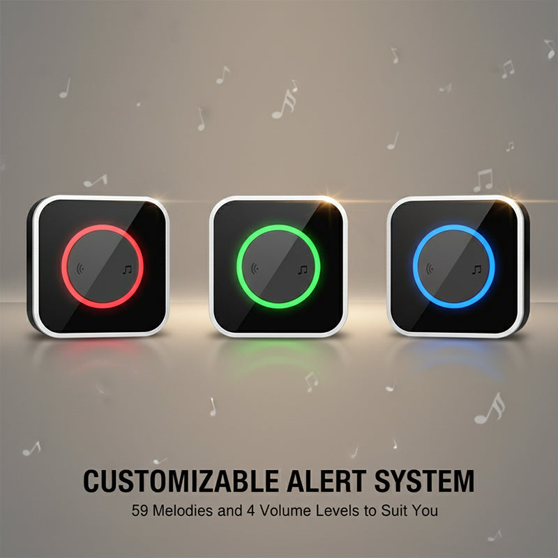 Smart Flashing Wireless Doorbell