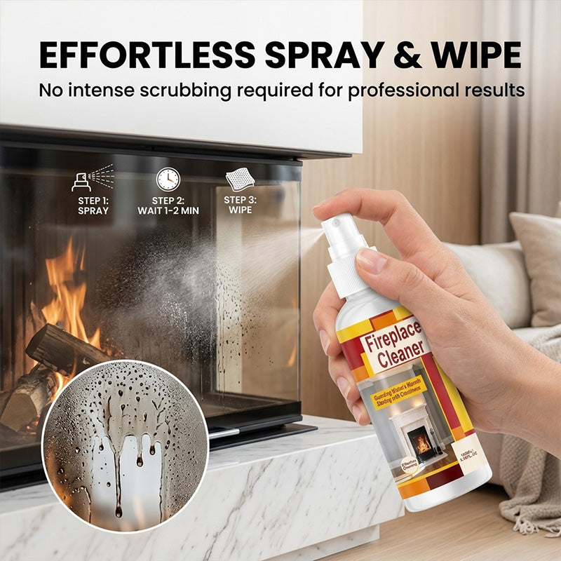 Fireplace cleaner