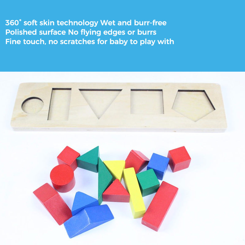Montessori Geometry Blocks