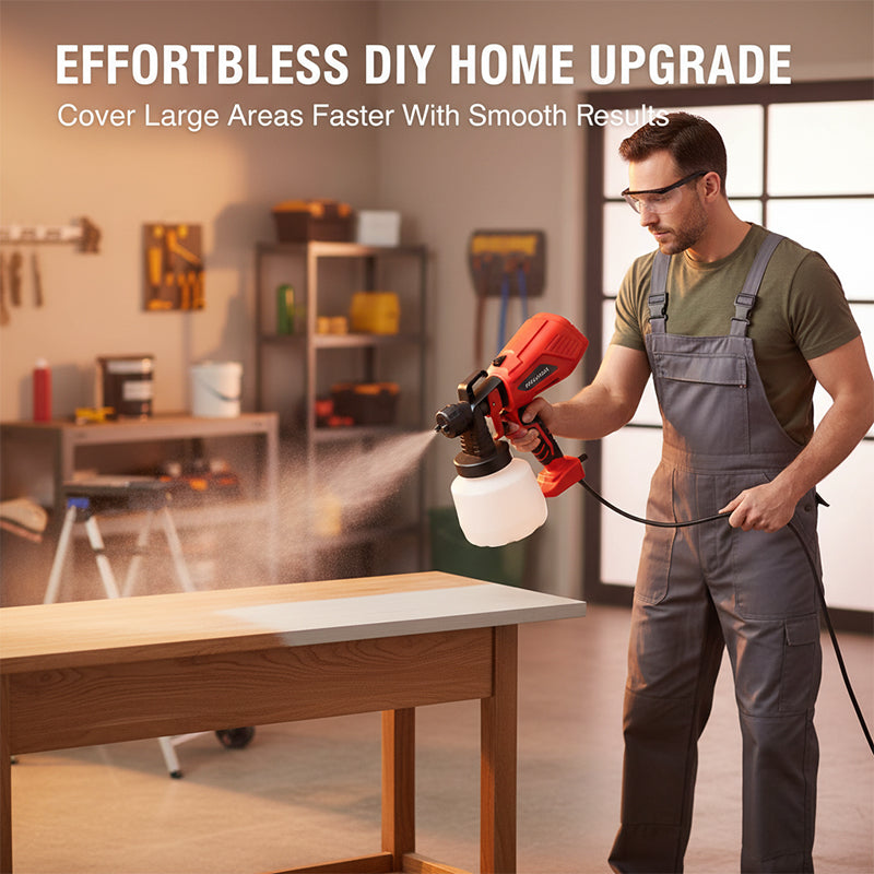 High-Power Electric Paint Sprayer Gun