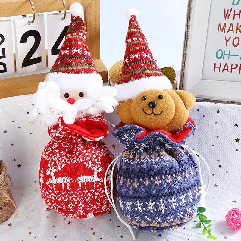 Christmas Decoration Apple Bag