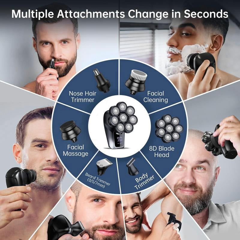 6 in 1 Multi-Function Rechargeable Shaver Set