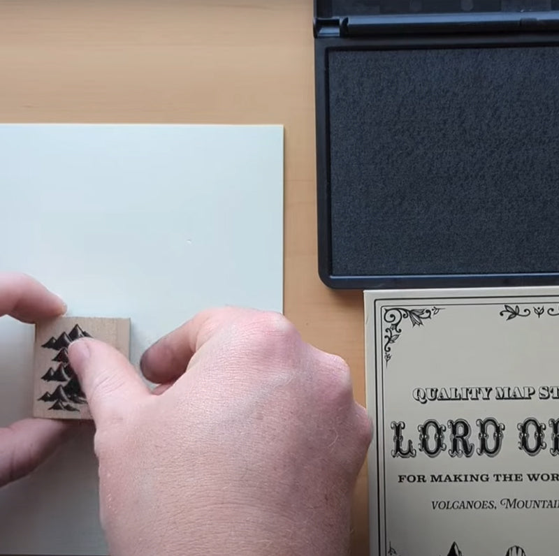 Handmade Map Making Stamp Kit