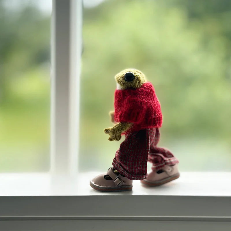 Crochet Handmade Toad Decoration