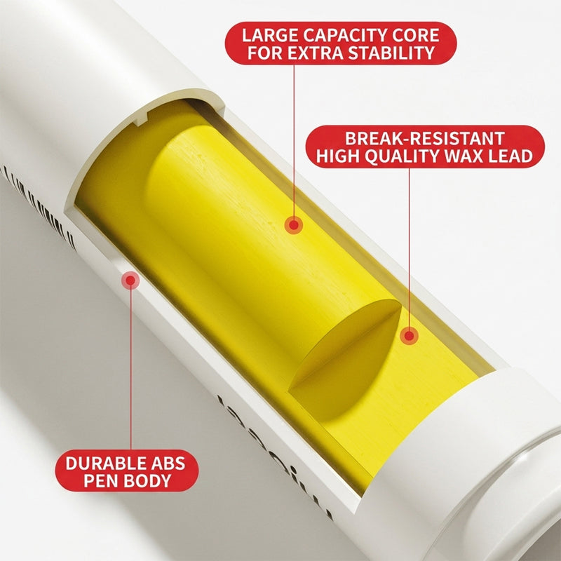 Replaceable refill quick-drying crayons