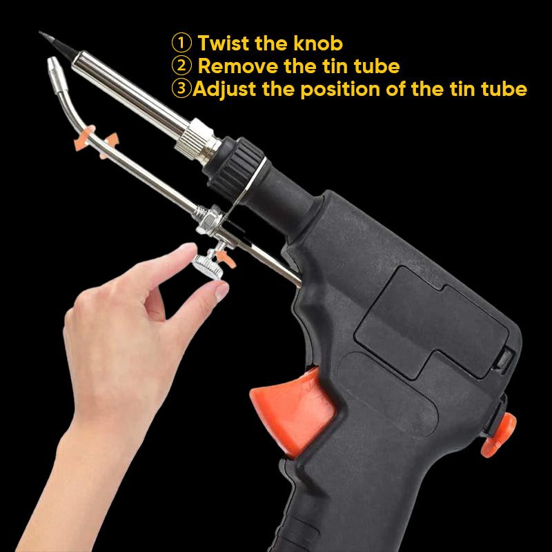 Endothermic handheld tin soldering machine