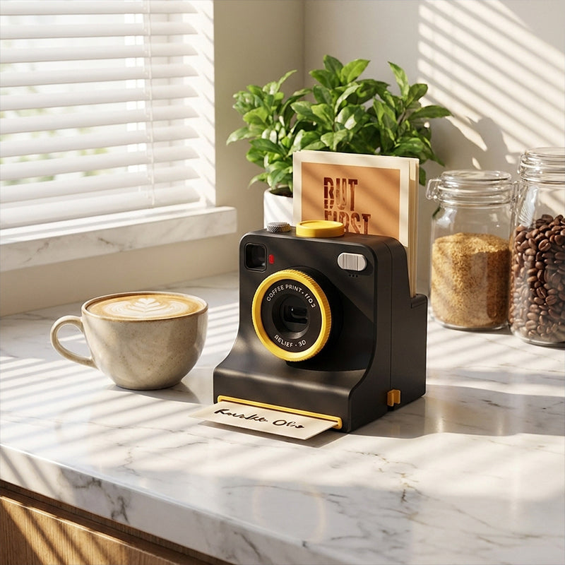 Instant Latte Art Camera