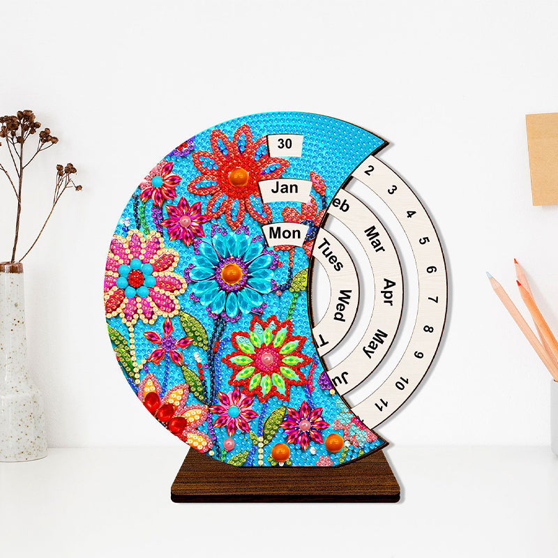 DIY Diamond Painting Perpetual Calendar