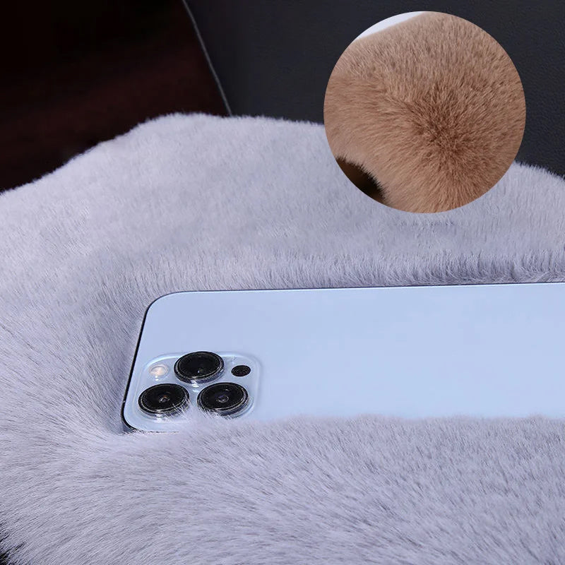 Plush Cover For Car Center Armrest