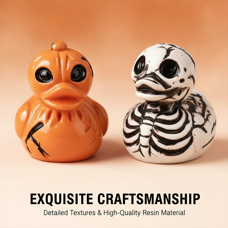 Mini Devil Ghost Skull Resin Ducks
